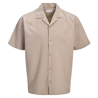 JACK & JONES Jjglobal Waffle Resort Shirt Ss JACK & JONES Jjglobal Waffle Resort Shirt Ss
