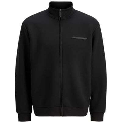 JACK & JONES Jcofusion Scuba Sweat Zip High Neck Noos JACK & JONES Jcofusion Scuba Sweat Zip High Neck Noos