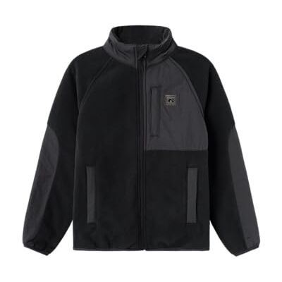 NAME IT Unisex Nknmyles Jacket Noos Fleecejacke, Schwarz, 122 EU NAME IT Unisex Nknmyles Jacket Noos Fleecejacke, Schwarz, 122 EU