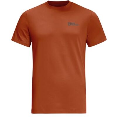 Jack Wolfskin Herren Essential M T-Shirt, Burnt Orange, XL EU Jack Wolfskin Herren Essential M T-Shirt, Burnt Orange, XL EU