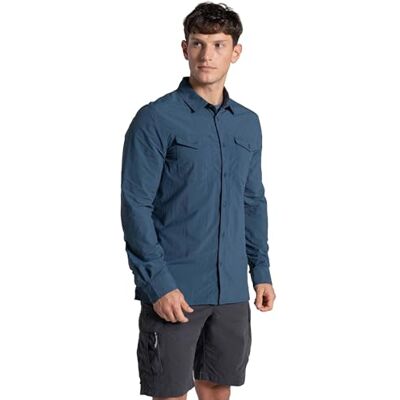 Craghoppers Herren NosiLife Loukkos Langarmshirt Insektenschutz Wander- und Reiseoberteil Craghoppers Herren NosiLife Loukkos Langarmshirt Insektenschutz Wander- und Reiseoberteil