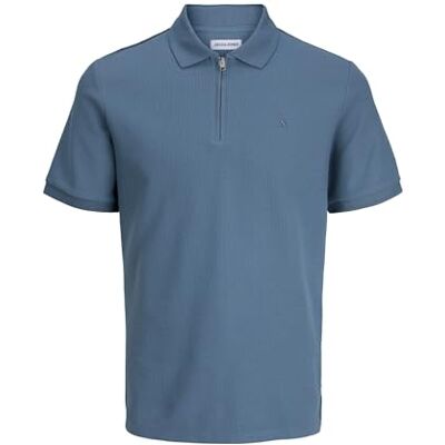 JACK & JONES Jjeaustin Zip Polo Ss Noos JACK & JONES Jjeaustin Zip Polo Ss Noos