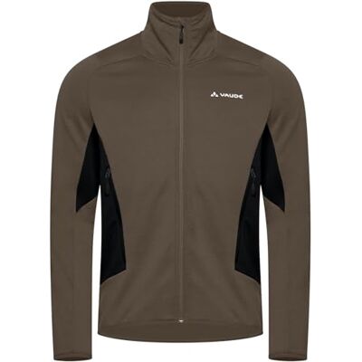 VAUDE Herren Fleecejacke Monviso Fleece FZ Jacket II, elastisch, atmungsaktiv und wärmend, schnelltrocknend, Passform: Slim fit, deer brown, L VAUDE Herren Fleecejacke Monviso Fleece FZ Jacket II, elastisch, atmungsaktiv und wärmend, schnelltrocknend, Passform: Slim fit, deer brown, L