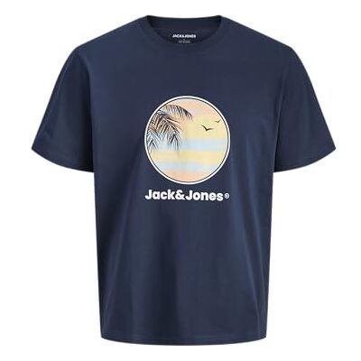 JACK & JONES Jjperry Tee Ss Crew Neck Pls Plus Size JACK & JONES Jjperry Tee Ss Crew Neck Pls Plus Size