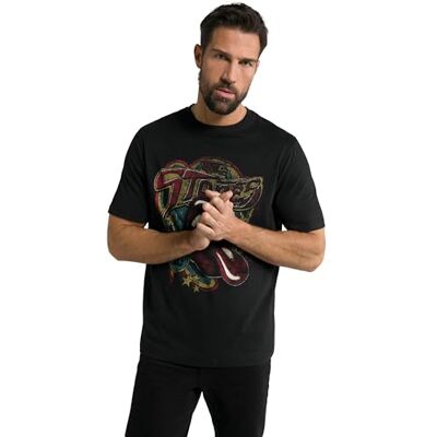JP 1880 , Herren, Große Größen, T-Shirt, Bandshirt, Rolling Stones, Halbarm, bis 8 XL JP 1880 , Herren, Große Größen, T-Shirt, Bandshirt, Rolling Stones, Halbarm, bis 8 XL