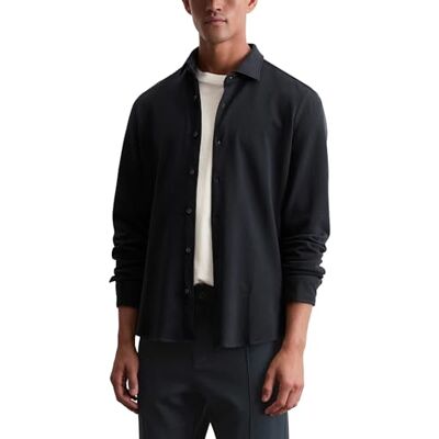 Marc O' Polo Marc OߴPolo Herren Hemd aus Bio-Baumwolle Shaped Fit, Blau (Dark Navy), 3XL Marc O' Polo Marc OߴPolo Herren Hemd aus Bio-Baumwolle Shaped Fit, Blau (Dark Navy), 3XL