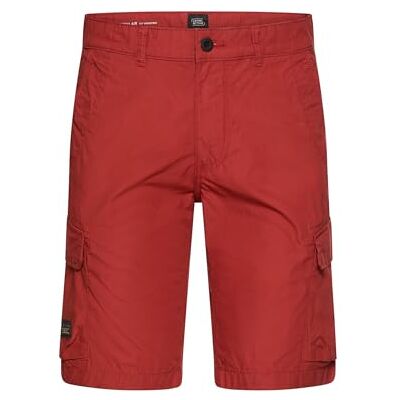 camel active Herren Cargoshorts aus Reiner Baumwolle Rot, menswear-52IN camel active Herren Cargoshorts aus Reiner Baumwolle Rot, menswear-52IN