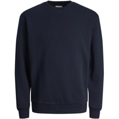 JACK & JONES Herren Maillot de survêtement Jjebradley Sweat Crew Noos Jnr, Dunkelblau, 164 JACK & JONES Herren Maillot de survêtement Jjebradley Sweat Crew Noos Jnr, Dunkelblau, 164