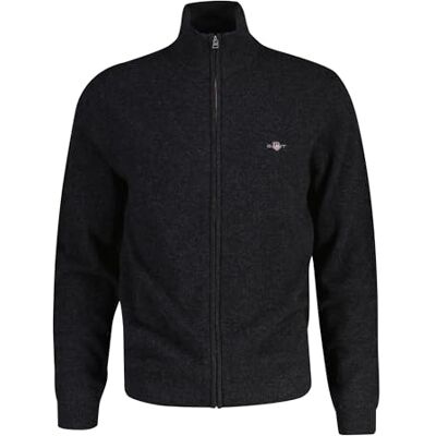GANT Extrafine Lambswool Zip Cardigan GANT Extrafine Lambswool Zip Cardigan