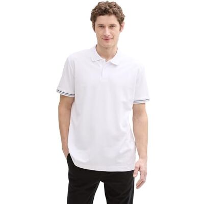 TOM TAILOR Denim Slim Fit Basic T-Shirt, Tourmaline, S TOM TAILOR Denim Slim Fit Basic T-Shirt, Tourmaline, S