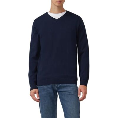 s.Oliver Herren 2143174 Pullover, 5978 blau, L s.Oliver Herren 2143174 Pullover, 5978 blau, L