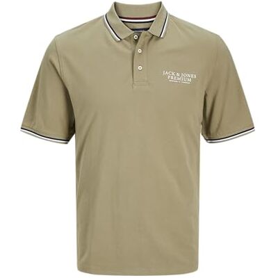 JACK & JONES Herren Jprbluarchie Ss Polo Sg Poloshirt, Aloe, S JACK & JONES Herren Jprbluarchie Ss Polo Sg Poloshirt, Aloe, S