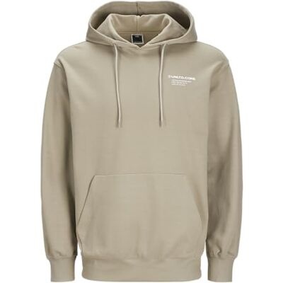 JACK & JONES JACK&JONES Herren JCOAERO Sweat Hood Kapuzenpullover, Silver Sage, S JACK & JONES JACK&JONES Herren JCOAERO Sweat Hood Kapuzenpullover, Silver Sage, S