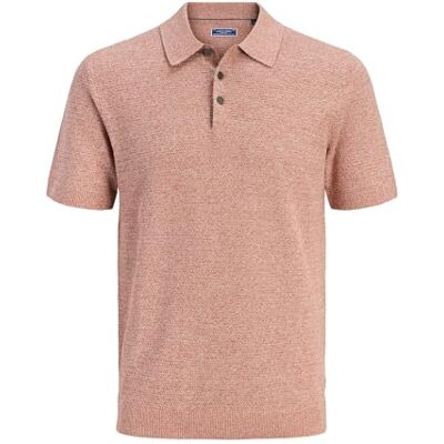JACK & JONES Jprbluriley Knit Polo Ss Sn JACK & JONES Jprbluriley Knit Polo Ss Sn