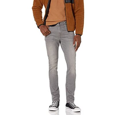 Amazon Essentials Herren Jeans, Skinny-Fit-Comfort-Stretch Auslauffarben, Grau, 33W / 36L Amazon Essentials Herren Jeans, Skinny-Fit-Comfort-Stretch Auslauffarben, Grau, 33W / 36L