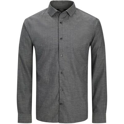 JACK & JONES Jprblaparker Melange L/S Shirt Bf JACK & JONES Jprblaparker Melange L/S Shirt Bf