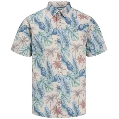 JACK & JONES Jjhonolulu AOP Shirt Ss JACK & JONES Jjhonolulu AOP Shirt Ss
