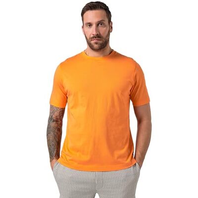 JP 1880 Herren große Größen Übergrößen Menswear L-8XL T-Shirt, Basic, Rundhals, gekämmte Baumwolle manderine 8XL 702558653-8XL JP 1880 Herren große Größen Übergrößen Menswear L-8XL T-Shirt, Basic, Rundhals, gekämmte Baumwolle manderine 8XL 702558653-8XL