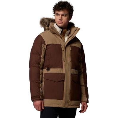 Columbia Herren Marquam Peak Fusion 2 Parka Winterjacke, Delta, Tabak, S Columbia Herren Marquam Peak Fusion 2 Parka Winterjacke, Delta, Tabak, S