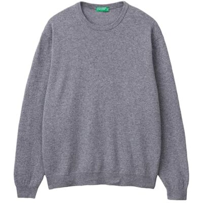 United Langarmshirt mit Rundhalsausschnitt für Herren, Dunkelgrau 34, Large United Langarmshirt mit Rundhalsausschnitt für Herren, Dunkelgrau 34, Large