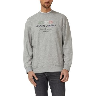 s.Oliver Weiches Sweatshirt mit Artwork im Relaxed Fit Wintersport-Kollektion s.Oliver Weiches Sweatshirt mit Artwork im Relaxed Fit Wintersport-Kollektion