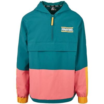 STARTER BLACK LABEL Herren Starter Multicolored Logo Windbreaker red/blue/yellow, M STARTER BLACK LABEL Herren Starter Multicolored Logo Windbreaker red/blue/yellow, M