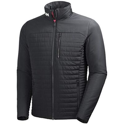 Hansen Herren Crew Insulator Jacket, Ebenholz, S Hansen Herren Crew Insulator Jacket, Ebenholz, S