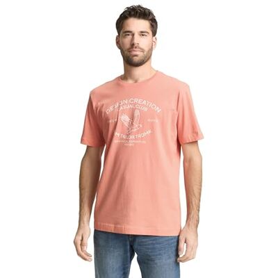 TOM TAILOR Basic T-Shirt mit Logo-Print TOM TAILOR Basic T-Shirt mit Logo-Print