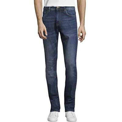 TOM TAILOR Herren Josh Regular Slim Jeans 10281 Mid Stone Wash Denim 33W / 32L TOM TAILOR Herren Josh Regular Slim Jeans 10281 Mid Stone Wash Denim 33W / 32L