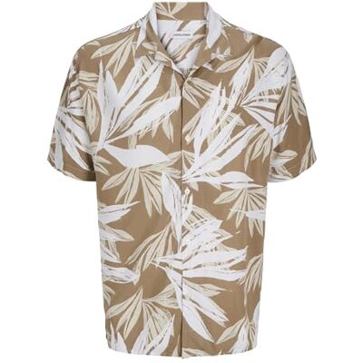 JACK & JONES JJEJEFF Tropical AOP Resort Shirt SS SN JACK & JONES JJEJEFF Tropical AOP Resort Shirt SS SN