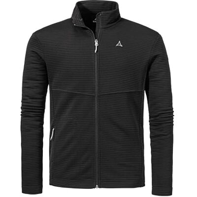 Schöffel Herren CIRC Fleece Jk Style Smue MNS, kreislauffähige Fleecejacke mit 2-Wege-Stretch, wärmende, schnell trocknende Outdoor Jacke mit fast 100% Recyclingfähigkeit, black, 50 Schöffel Herren CIRC Fleece Jk Style Smue MNS, kreislauffähige Fleecejacke mit 2-Wege-Stretch, wärmende, schnell trocknende Outdoor Jacke mit fast 100% Recyclingfähigkeit, black, 50
