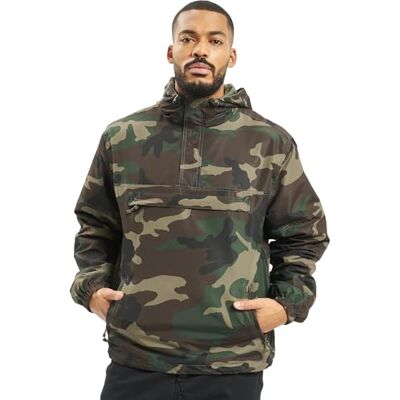 Brandit Summer Windbreaker, Darkcamo, XL Brandit Summer Windbreaker, Darkcamo, XL