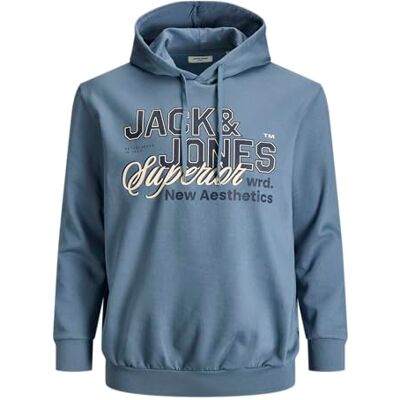 JACK & JONES Jjelogo Sweat Hood 2 Col 25/26 Noos Pls Plus Size JACK & JONES Jjelogo Sweat Hood 2 Col 25/26 Noos Pls Plus Size