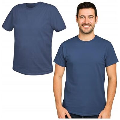 Högert Technik T-Shirt VILS aus Baumwolle Herren Kurzarm Arbeitsshirt Basic Shirt atmungsaktiv strapazierfähig Dunkelblau S (48) Högert Technik T-Shirt VILS aus Baumwolle Herren Kurzarm Arbeitsshirt Basic Shirt atmungsaktiv strapazierfähig Dunkelblau S (48)