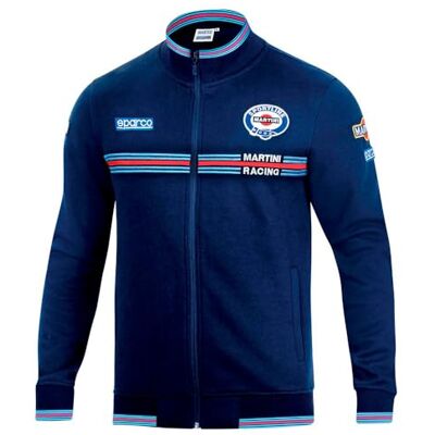 Sparco Unisex Martini Racing Poloshirt, Marineblau, L EU Sparco Unisex Martini Racing Poloshirt, Marineblau, L EU