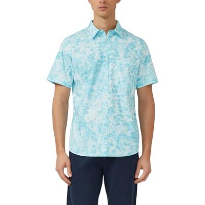 s.Oliver Slim Fit: Kurzarmhemd mit All-over-Print und Brusttasche s.Oliver Slim Fit: Kurzarmhemd mit All-over-Print und Brusttasche