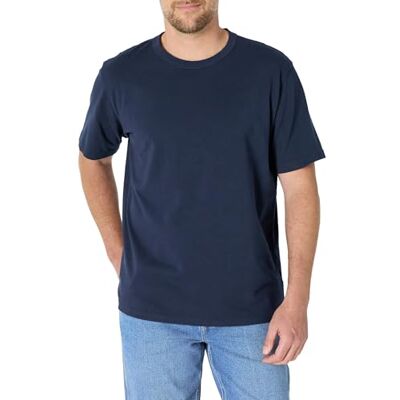 Amazon Essentials Herren-T-Shirt aus Schwerer Baumwolle, lockere Passform, Marineblau, Größe XS Amazon Essentials Herren-T-Shirt aus Schwerer Baumwolle, lockere Passform, Marineblau, Größe XS