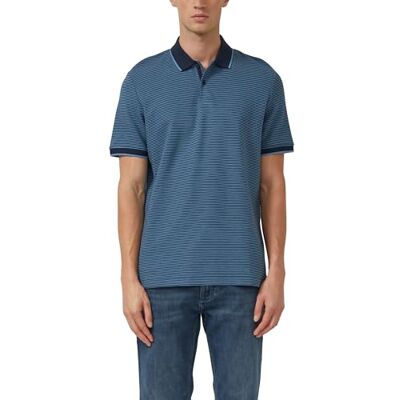 s.Oliver Strukturiertes Poloshirt aus Baumwolle in Two-Tone-Optik s.Oliver Strukturiertes Poloshirt aus Baumwolle in Two-Tone-Optik