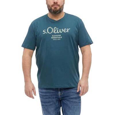s.Oliver Baumwoll-T-Shirt mit Logo-Print s.Oliver Baumwoll-T-Shirt mit Logo-Print