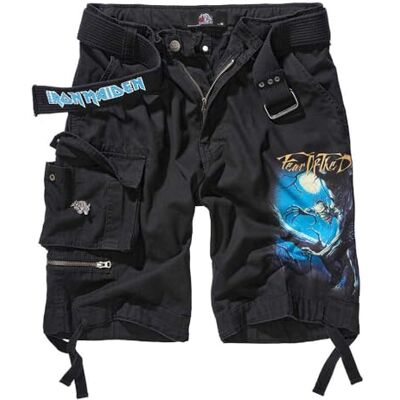 Brandit Maiden Savage Shorts FOTD, Color: Black, Size: 3XL Brandit Maiden Savage Shorts FOTD, Color: Black, Size: 3XL