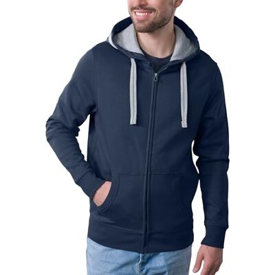 HRM Herren Jas M Kapuzenpullover, Navy, M HRM Herren Jas M Kapuzenpullover, Navy, M