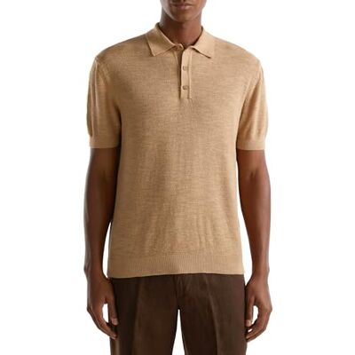 United Herren Poloshirt M/M 105gu300z Polohemd, Kamel 193, Large United Herren Poloshirt M/M 105gu300z Polohemd, Kamel 193, Large