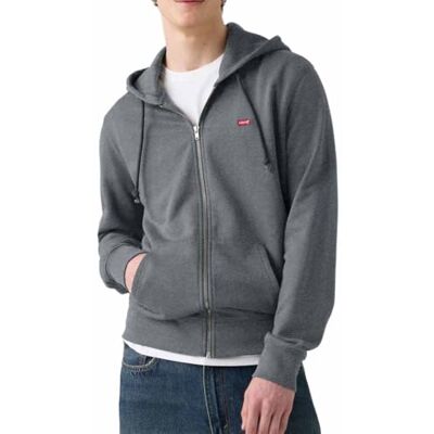 Levi's Levis Herren Hoodie Zip UP, Größe:XL, Farben:Charcoal Heather xx Levi's Levis Herren Hoodie Zip UP, Größe:XL, Farben:Charcoal Heather xx