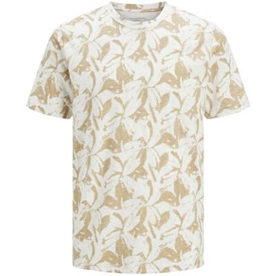 JACK & JONES Jorsplit AOP Tee Ss Crew Neck JACK & JONES Jorsplit AOP Tee Ss Crew Neck