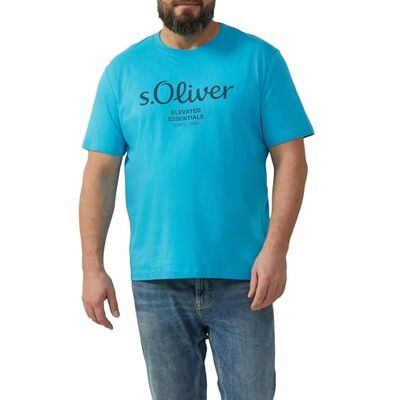 s.Oliver Baumwoll-T-Shirt mit Logo-Print s.Oliver Baumwoll-T-Shirt mit Logo-Print