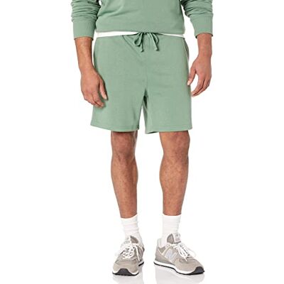 Amazon Essentials Herren Leichte Sweatshorts (erhältlich in Big & Tall), Salbeigrün, XXL Amazon Essentials Herren Leichte Sweatshorts (erhältlich in Big & Tall), Salbeigrün, XXL
