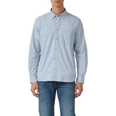 s.Oliver Regular Fit: Elastisches Button-Down-Hemd mit Karomuster s.Oliver Regular Fit: Elastisches Button-Down-Hemd mit Karomuster