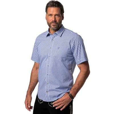 JP 1880 Herren große Größen Übergrößen Menswear L-8XL Hemd, Tracht, Halbarm, Kent Kragen, Modern Fit helles blau 5XL 723283720-5XL JP 1880 Herren große Größen Übergrößen Menswear L-8XL Hemd, Tracht, Halbarm, Kent Kragen, Modern Fit helles blau 5XL 723283720-5XL