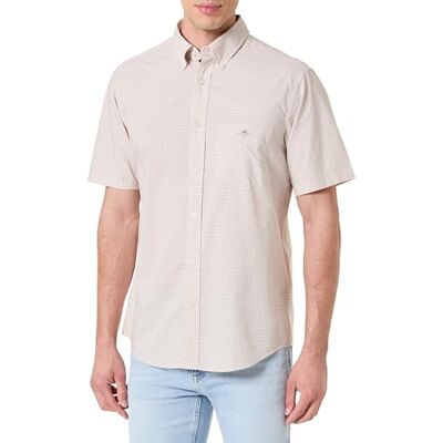 GANT REG Classic POPLIN GINGH SS Shirt XXXL GANT REG Classic POPLIN GINGH SS Shirt XXXL
