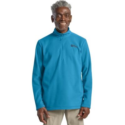 Jack Wolfskin Herren Taunus Hz M Pullover, Aurora Blue, S EU Jack Wolfskin Herren Taunus Hz M Pullover, Aurora Blue, S EU